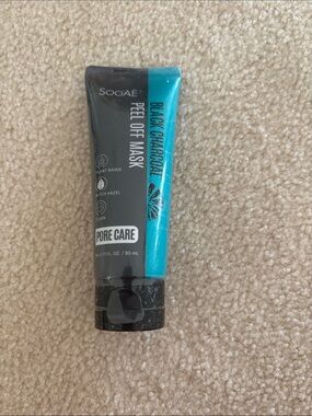 SooAE Black Charcoal Peel Off Mask - Teal & Black